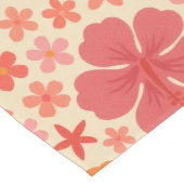 Hawaiianischer Hibiskus Großer Tischläufer (Ecke)