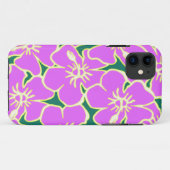 Hawaiianischer Hibiskus Luau Tropische Blume Case-Mate iPhone Hülle (Rückseite (Horizontal))