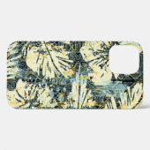 Hawaiianischer Hibiskus mit Stamm-Backgro Case-Mate iPhone Hülle (Rückseite (Horizontal))