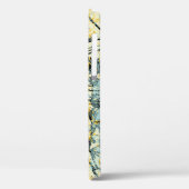 Hawaiianischer Hibiskus mit Stamm-Backgro Case-Mate iPhone Hülle (Rückseite / Links)