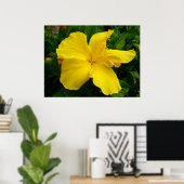 Hawaiianischer Hibiskus Poster (Heimbüro)