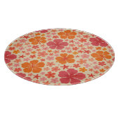 Hawaiianischer Hibiskus Schneidebrett (Ecke)