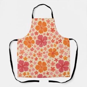 Hawaiianischer Hibiskus Schürze