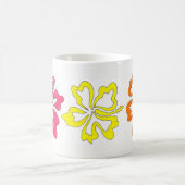 Hawaiianischer Hibiskus Tropische Blume Kaffeetasse (Mittel)