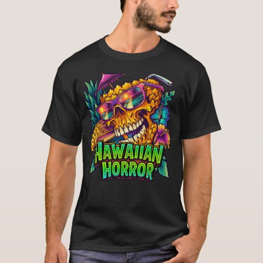 Hawaiianischer Horror T-Shirt (Vorderseite)