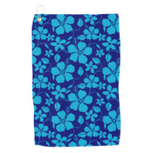 HAWAIIANISCHER HULA (HIBISKUS) DUNKEL-/HELLBLAU