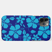 HAWAIIANISCHER HULA (HIBiskus) DUNKELBLAU/HELLBLAU Case-Mate iPhone Hülle (Rückseite (Horizontal))