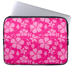 HAWAIIANISCHER HULA (HIBISKUS) PINK GUAVA LAPTOPSCHUTZHÜLLE