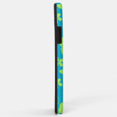 HAWAIIANISCHER HULA (HIBISKUS) TEAL LIME Case-Mate iPhone HÜLLE (Hinten/Rechts)