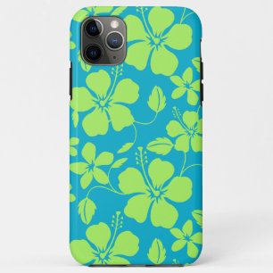 HAWAIIANISCHER HULA (HIBISKUS) TEAL LIME Case-Mate iPhone HÜLLE