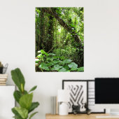 Hawaiianischer Jungle Poster (Heimbüro)