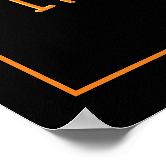 Hawaiianischer Kaffee Poster (Ecke)