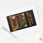 Hawaiianischer Kaffee Rechteckiger Aufkleber (Umschlag)