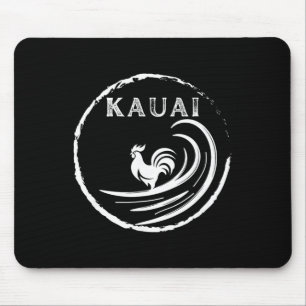 Hawaiianischer Kauai-Hahn, Huhn, Schildkröte und K Mousepad
