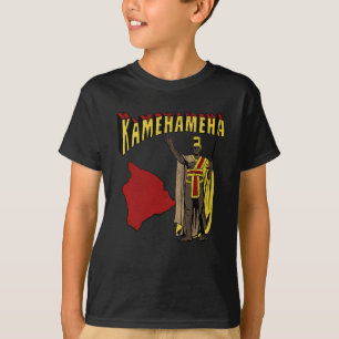 Hawaiianischer Kriegerhäuptling König Kamehameha V T-Shirt
