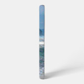 Hawaiianischer Küstenblauer Himmel Samsung Galaxy Hülle (Linke Seite)