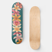 Hawaiianischer Lei Skateboard (Vorderseite)