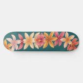 Hawaiianischer Lei Skateboard (Horizontal)