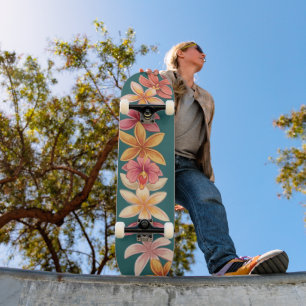 Hawaiianischer Lei Skateboard