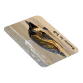 Hawaiianischer Meeresschildkröte auf dem Sand Magnet (Rechte Seite)