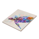 Hawaiianischer Meerschildkröte Fliese (Seite)