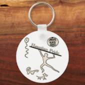 Hawaiianischer Pride Schlüsselanhänger (Vorderseite)