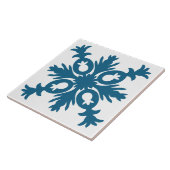 Hawaiianischer Quiltstil dekorativer Keramik Fliese (Seite)