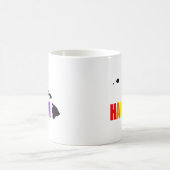 Hawaiianischer Regenbogen 2 Kaffeetasse (Mittel)