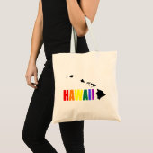 Hawaiianischer Regenbogen 2 Tragetasche (Vorderseite (Produkt))