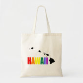 Hawaiianischer Regenbogen 2 Tragetasche (Vorne)