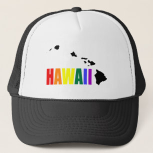 Hawaiianischer Regenbogen 2 Truckerkappe