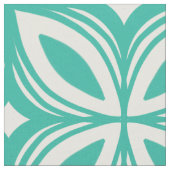 Hawaiianischer Retro-50er Stoff (Nahaufnahme)