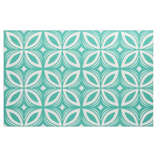 Hawaiianischer Retro-50er Stoff (Fat Quarter (45,7 x 55,9 cm))