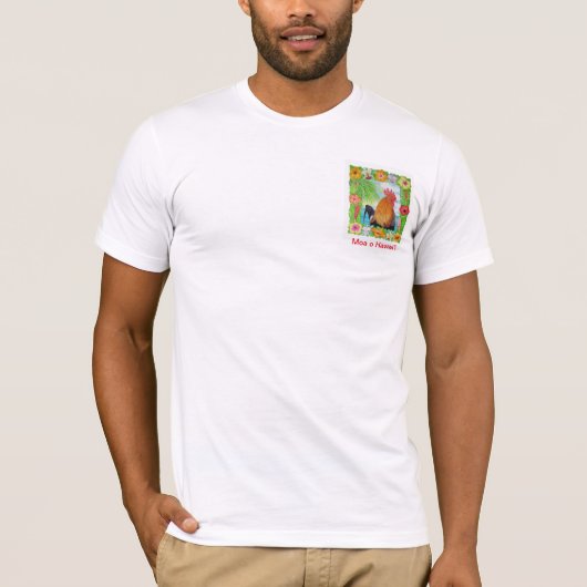 Hawaiianischer Rooster T-Shirt (Vorderseite)