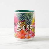 Hawaiianischer Sammeltext Tasse (Zentrum)