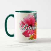 Hawaiianischer Sammeltext Tasse (Links)