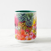 Hawaiianischer Sammeltext Tasse (Zentrum)
