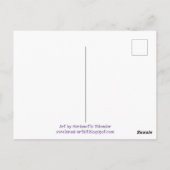 Hawaiianischer Santa on Urlaub in Hawaii Postkarte (Rückseite)