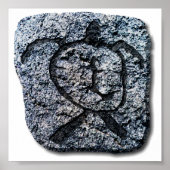 Hawaiianischer Schildkröten Poster (Vorne)