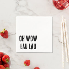 Hawaiianischer Slang-Pidgin Serviette