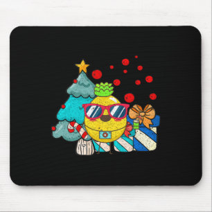 Hawaiianischer Sommer Sungles Ananas Lustiges Weih Mousepad