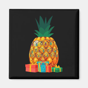 Hawaiianischer Sommer Tropische Früchte Ananas Wei Magnet