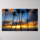 Hawaiianischer Sonnenaufgang Poster (Vorne)