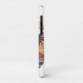 Hawaiianischer Sonnenuntergang mit Palmen. Case-Mate iPhone Hülle (Hinten/Links)