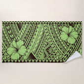 Hawaiianischer Stamm Strandtuch (Vorderseite)