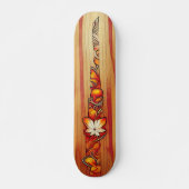 hawaiianischer Stil Skateboard (Vorne)
