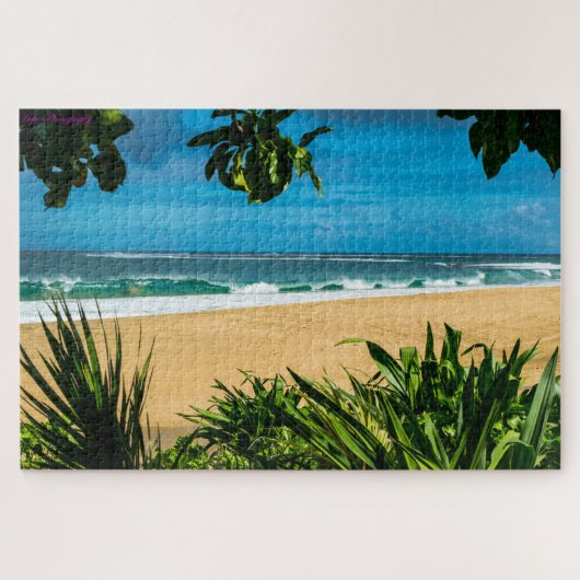 Hawaiianischer Strand Puzzle (Horizontal)