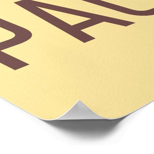 Hawaiianischer Surfbus Poster (Ecke)