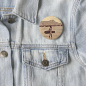 Hawaiianischer Surfer, c. 1890 Button (Beispiel)