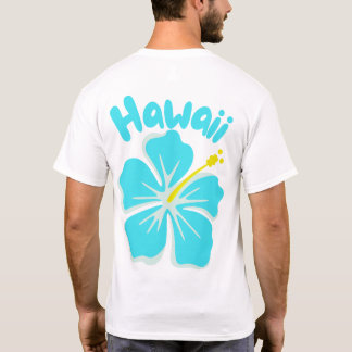 Hawaiianischer T - Shirt aus Baumwolle